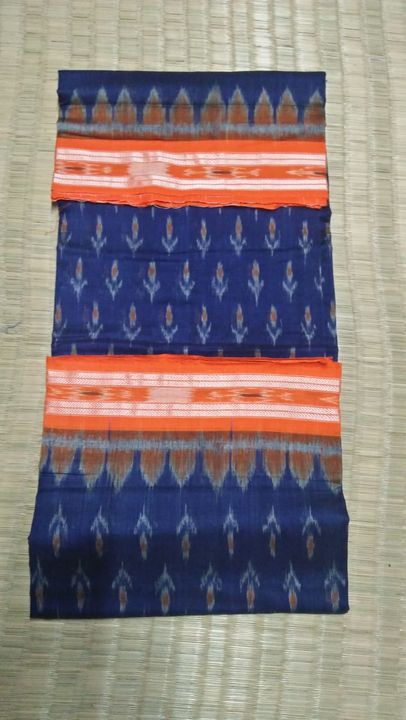 Handmade 100% cotton saree uploaded by business on 4/2/2022
