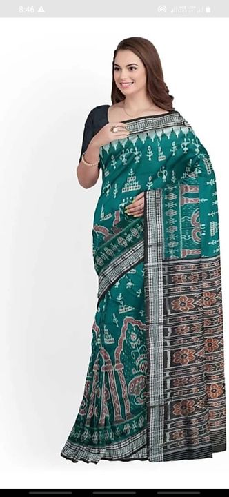 Handmade 100% cotton saree uploaded by business on 4/2/2022