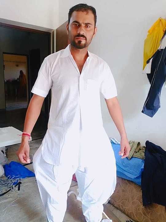 Rajasthani dhoti kurta dress cotton me  uploaded by business on 10/17/2020