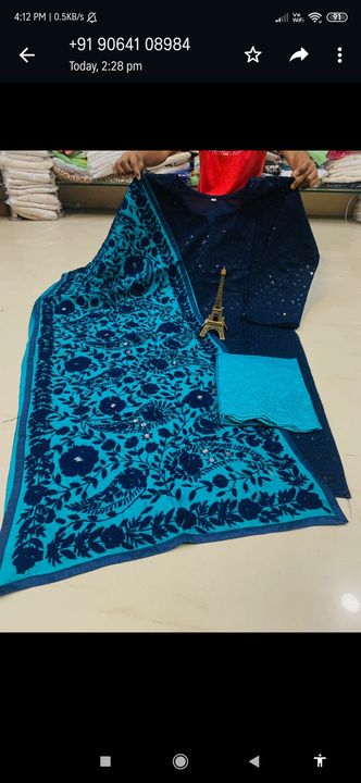 Ready made kurti plazzo with duppata uploaded by business on 4/2/2022