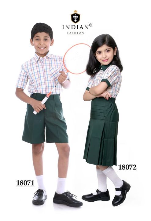 Half shirt half pant blouse and skirt uploaded by Casual Shirts School Uniform on 4/2/2022