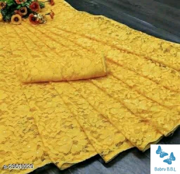 Post image I want 387 pieces of Catalog Name:*Banita Voguish Sarees*
Saree Fabric: Cotton Silk / Net / Cotton
Blouse: Product Depend.