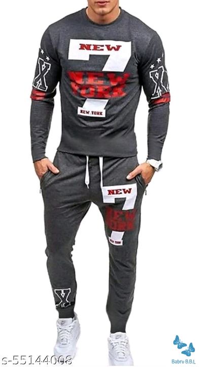 Post image I want 593 pieces of Catalog Name:*Gorgeous Trendy Men Tracksuits*
Fabric: Polycotton
Sleeve Length: Long Sleeves
Pattern.