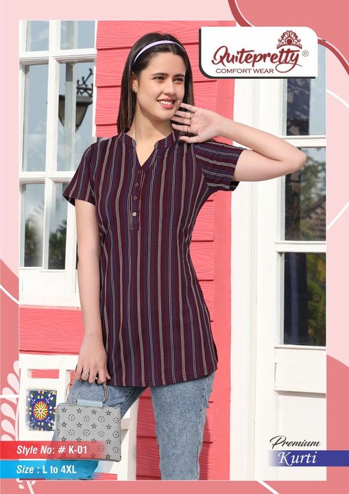 Short kurti uploaded by business on 4/2/2022