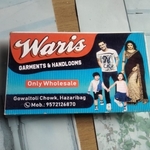 Business logo of Waris garmant and handloom