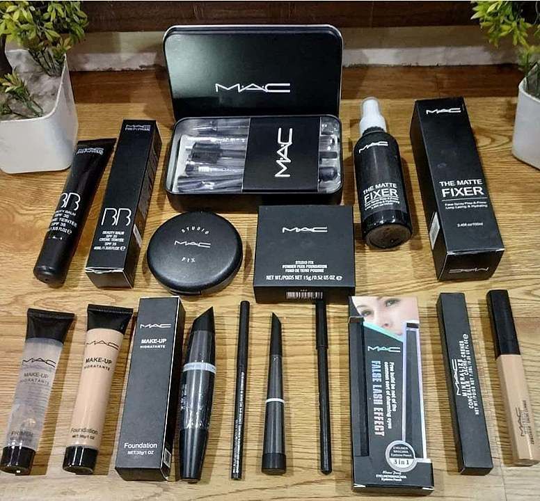 Mac basic combo 
Cash on delivery+ free shipping 
No exchange/no return 
No transit guarantee 
 uploaded by business on 10/17/2020