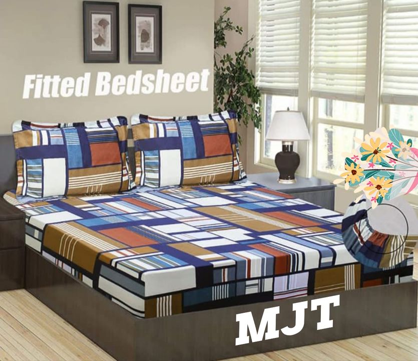Fitted Bedsheets uploaded by Bedsheet wholeseller on 4/3/2022