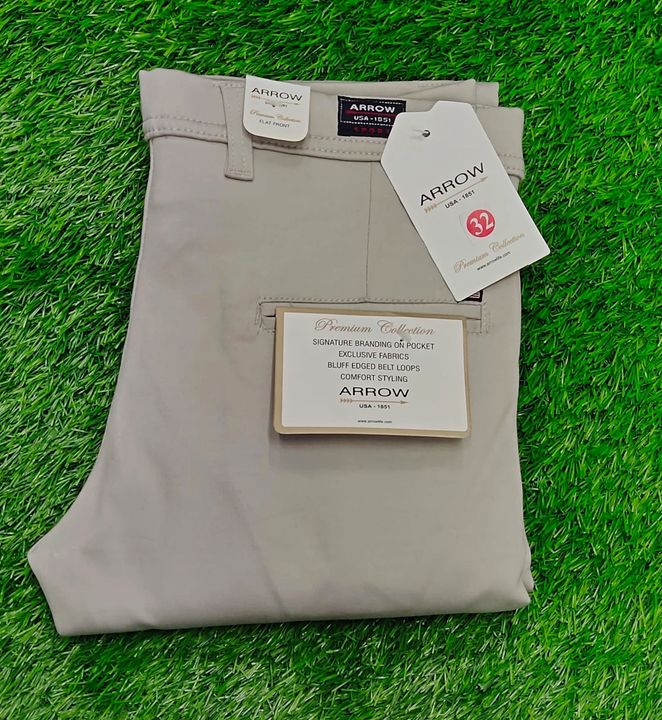 PREMIUM QUALITY COTTON NARTOW FIT TROUSERS uploaded by VED ENTERPRISES  on 4/3/2022