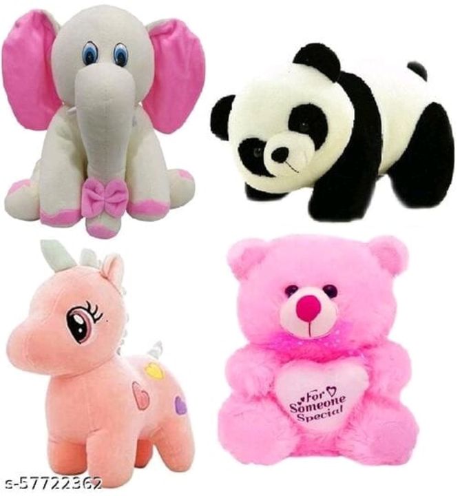 Post image I want 6 pieces of Soft toys.