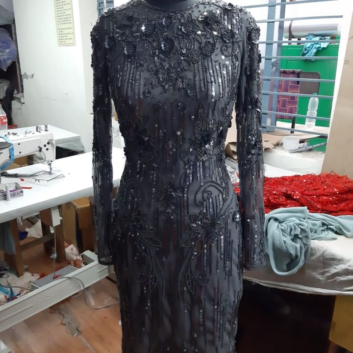 Short dress  uploaded by Ss zari art on 4/3/2022
