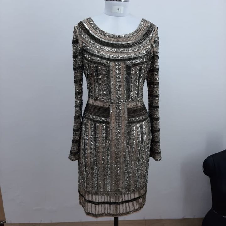 Short dress uploaded by Ss zari art on 4/3/2022