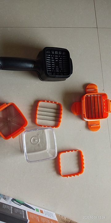5 in 1 Nicer Dicer multipurpose use fruit chopper  uploaded by PC SQUARE on 10/17/2020