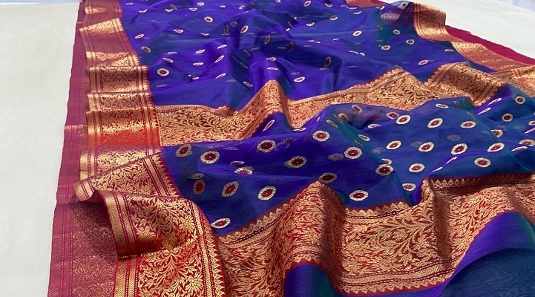 Chanderi traditional saree