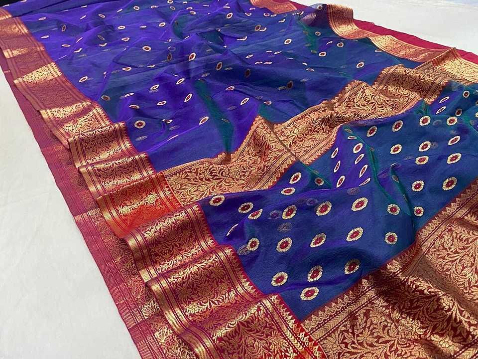 Chanderi handloom saree uploaded by Chanderi traditional saree on 10/17/2020