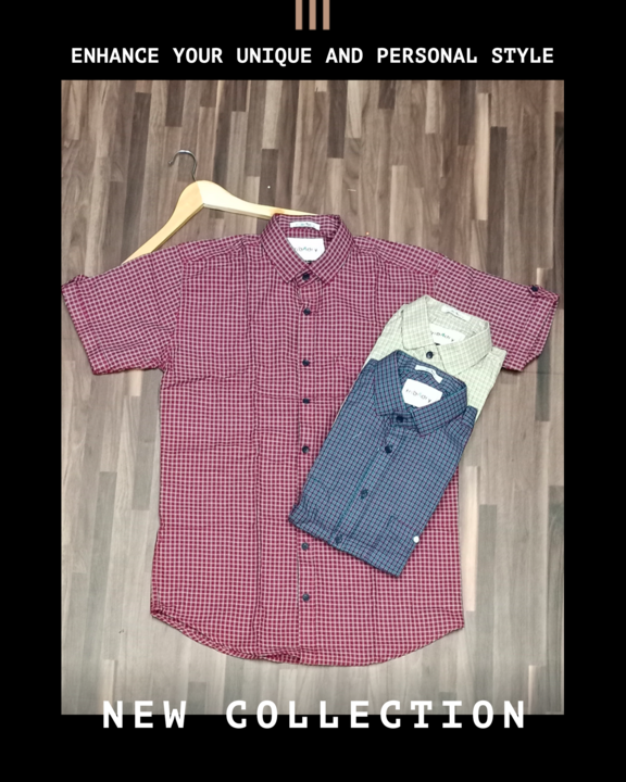 Men's cotton checks shirt uploaded by Jk Brothers Shirt Manufacturer  on 4/4/2022