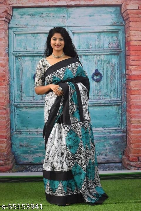Cotton saree uploaded by Ruhi Bhardwaj on 4/4/2022