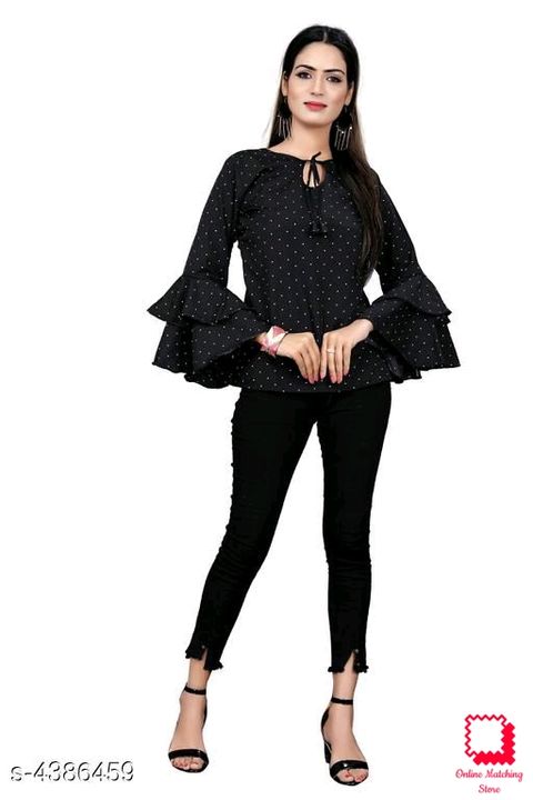 *Women's Crepe Tops & Tunics*
 uploaded by business on 4/4/2022