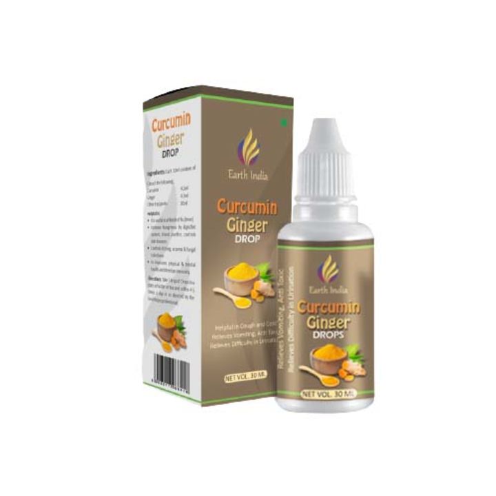 Curcumin Ginger Drop 30ml uploaded by Earth India  on 4/4/2022