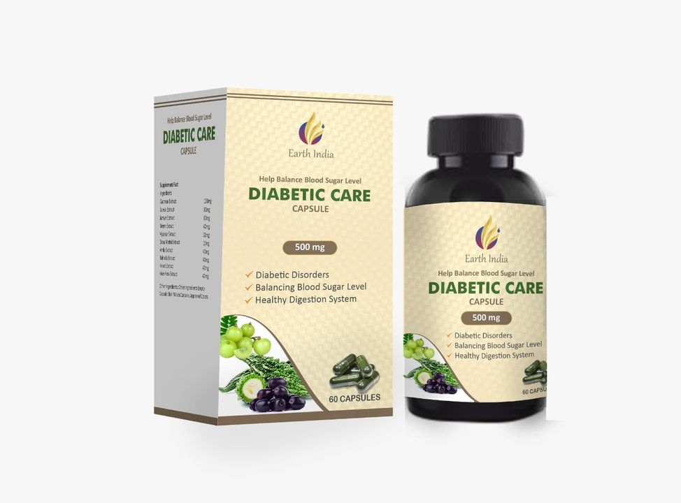 Diabetic Care Capsule 60s uploaded by Earth India  on 4/4/2022