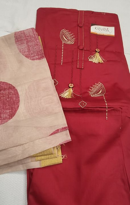Jaam suit uploaded by Shiv Shakti Textiles on 4/4/2022