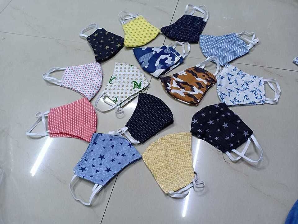 Cotton masks  uploaded by MOHAN EXPORTS on 10/17/2020