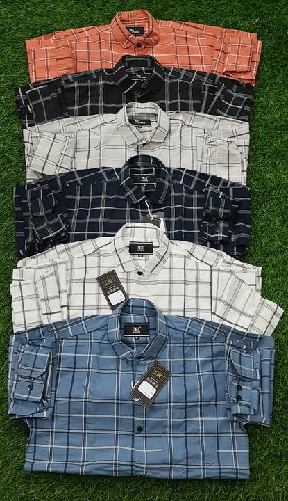Product image of N3Cotton mens wear Checks Shirts, price: Rs. 340, ID: n3cotton-mens-wear-checks-shirts-608efb32