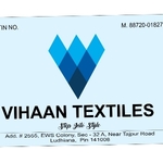 Business logo of Vihaan textiles