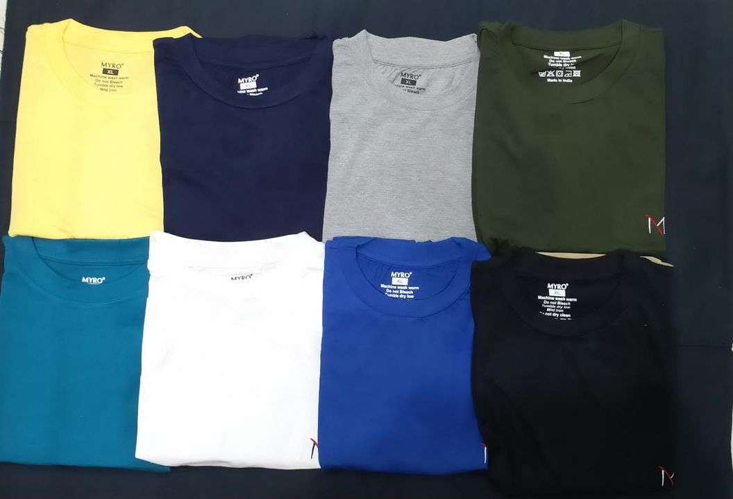 Post image Summer special round neck BASICS tshirts.Only Rs. 125/-