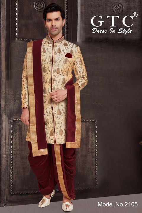 Graceful GTC- Designer Sherwani uploaded by AMBE COLLECTIONS  on 4/5/2022