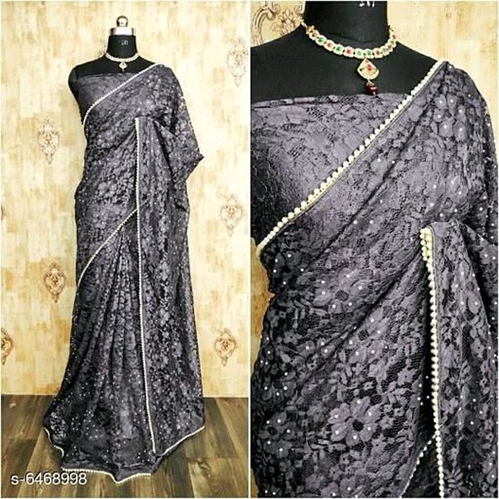 Aagam Drishya Sarees

Saree Fabric: Raschel Jacquard
Blouse: Separate Blouse Piece
 uploaded by business on 6/14/2020