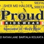 Business logo of Proud kids wear