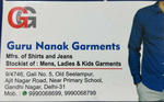 Business logo of Guru Nanak garments