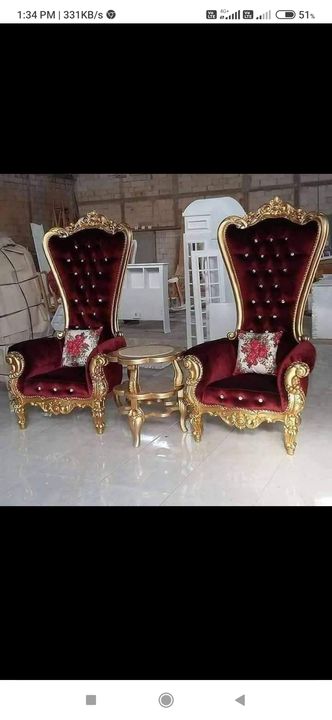 Maharaja chair uploaded by Ar. Art furniture on 4/5/2022