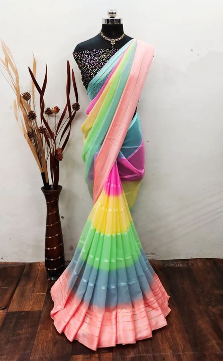 Weightless pedding saree uploaded by business on 4/5/2022