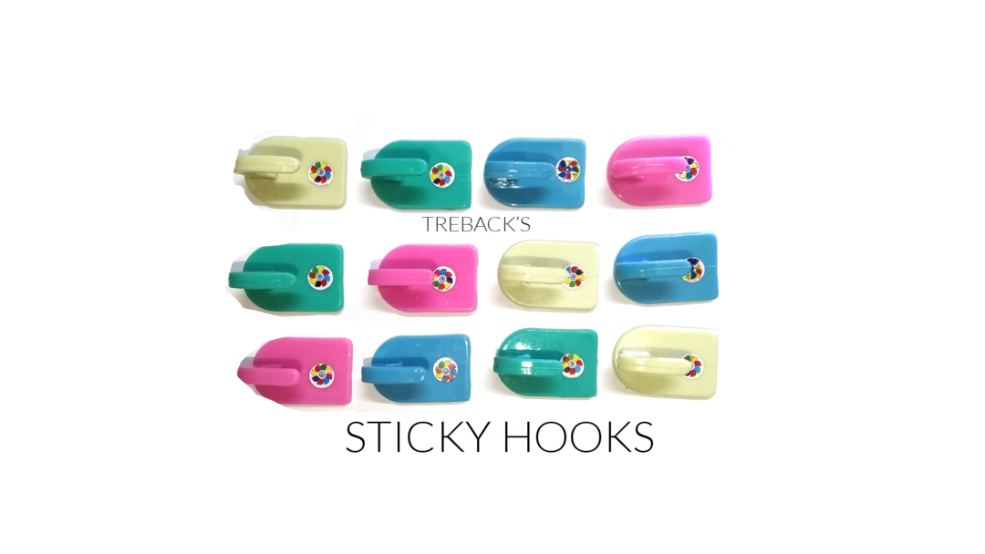 12 piece sticky adhesive hooks uploaded by Khan chand mohan singh on 4/5/2022