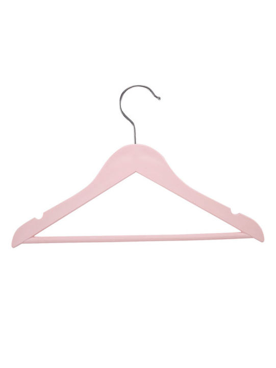 5 piece pink plastic hanger luxury look hanger uploaded by Khan chand mohan singh on 4/5/2022