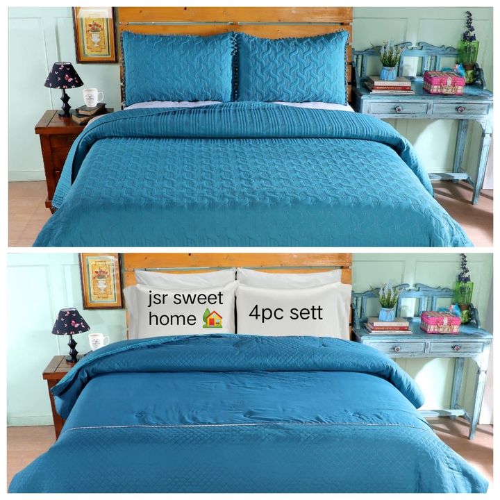 4 pc comforter set uploaded by SIMMI INTERNATIONAL on 4/5/2022