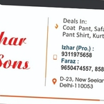 Business logo of Izhar and sons