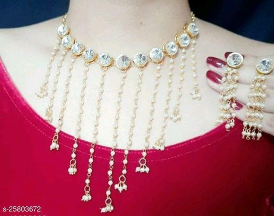 Feminine Beautiful Jewellery Sets* uploaded by Whole selling on 4/6/2022