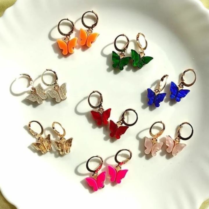 Butterfly Earrings  uploaded by shinelikejewel on 4/6/2022