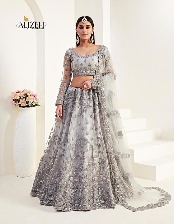 Post image PRESENTING HERITAGE BRIDAL LEHENGA

Beautiful Colours, Designs, Embroidery &amp; Touch Of Handwork

Absolutely Stunning Collection For Upcoming Wedding Season

Fabric:
Blouse:- Net With Silk Satin Inner
Lehenga:- Net With Silk Satin 2 Layer Inner Heavy Can-Can
Dupatta:- Net

LEHENGA WEIGHT 3 - 4 KG

For details whatsapp +91-7878502300