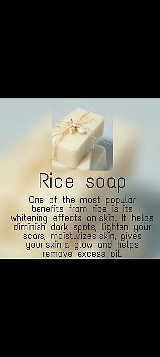 Rice soap  uploaded by A S CREATION (herbal beauty product on 10/17/2020