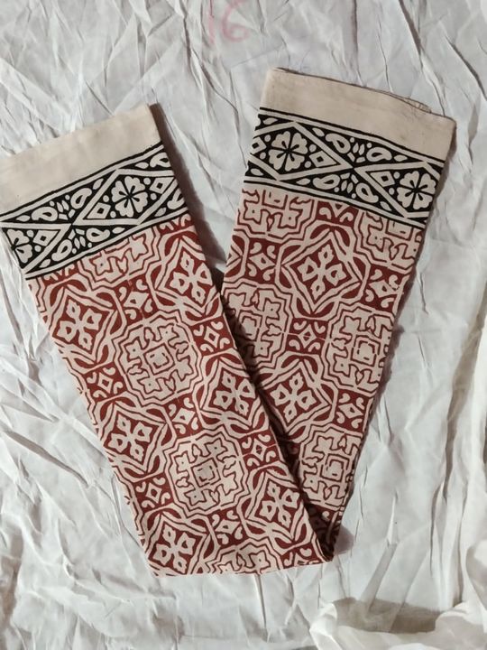  Hand blok print sarong uploaded by business on 4/6/2022