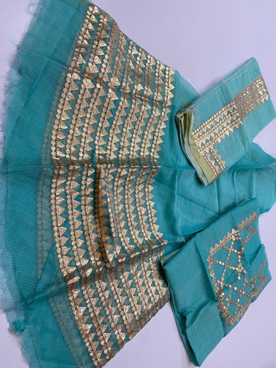 Gota work lehngas uploaded by Women's outfit bazar on 4/6/2022
