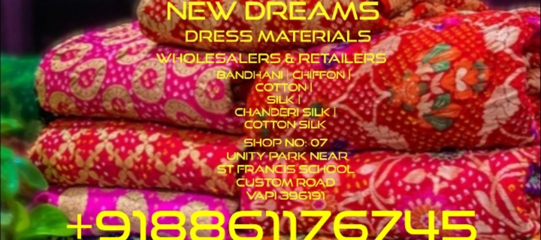 Shop Store Images of New Dreams Dress Materials wholesalers