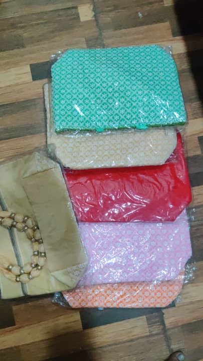 Chikankari Moti handle bag  uploaded by R D Handicrafts on 4/6/2022