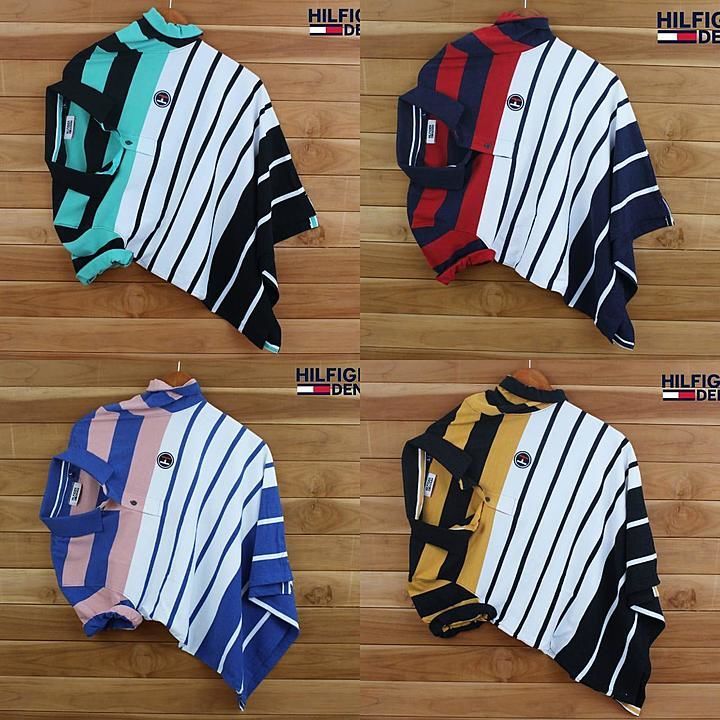 Post image *Auto striped Pannel washed and garment silicon washed*

Brand - *TOMMY HILFIGER*

**

Style    - *Men's Collar auto striped Half Sleeve T Shirts*
 *WASHED GARMENT* 
**AUTO STRIPES**

Fabric  - *100% Cotton Jersey Silicon softener Washed  Supreme quality Fabric*

GSM    -  *240 - 250*

Color   - *4*

Size     - *M : L : XL* 

Ratio   -  *2 : 2 : 2* 

Price   - *Rs. 250/-*fixed ( *Without GST* )
    
Moq    - *24 + 3 - 27 pcs*

All goods are in Single pcs packed &amp; *6 pcs* master packing...

 *** *Special Softener Washed Fabric*