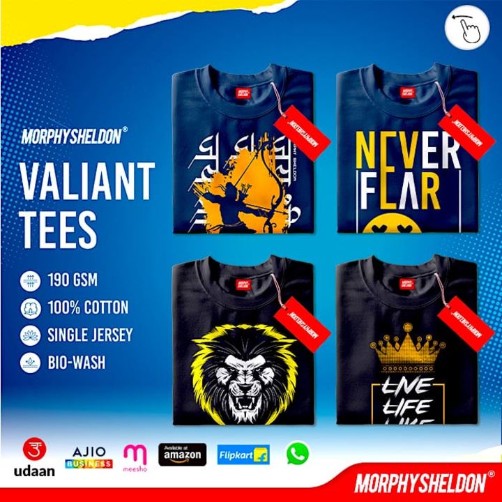 Post image 🥇 Best Quality🤯 400+ Articles🎽 Large Variety
💵 COD🚛 Free Shipping*
Buy Wholesale Menswear at Morphy Sheldon Business.
Download App : https://bit.ly/MorphyB2B •Contact : 9331609331
