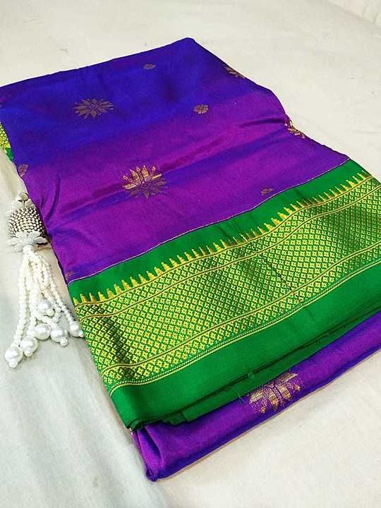 Post image Paithani saree available limited stock... Rush to book your fev color