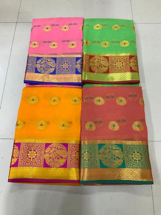 Cottan sari uploaded by Kumbhar sari senter on 4/7/2022